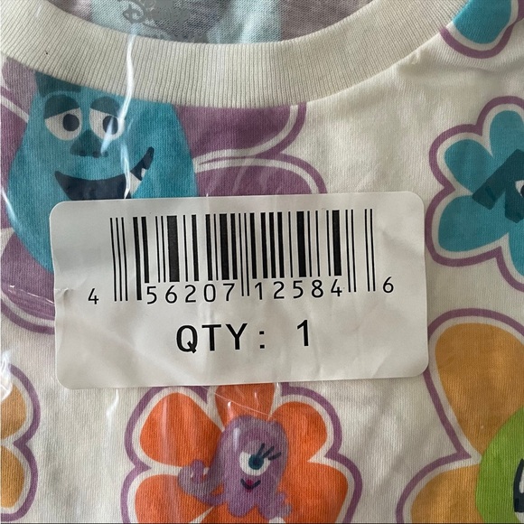 Disney Monsters, Inc Semi Crop Top Size - Medium - Picture 6 of 9